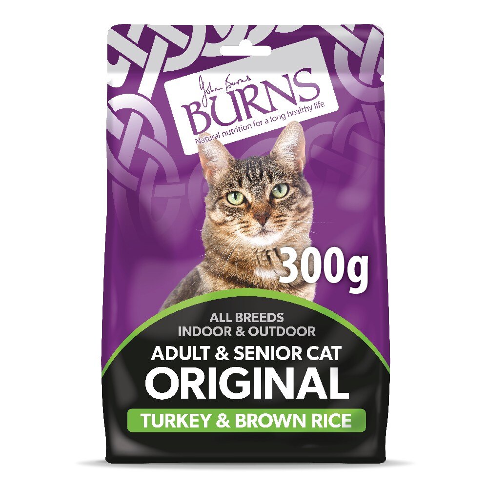 Burns Burns Brown Before Date Turkey Adult Dry Cat Food pet food packaging